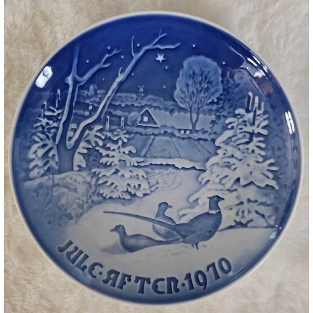 Bing Grondahl Blue &‎ White 1970 Jule After 7